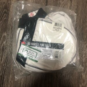 NWT Cramer Tornado 1502 5-Pad Integrated Football Girdle White Men's Size L